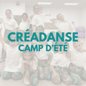 Créadanse Camp d'été 2026 - 7 à 14 ans