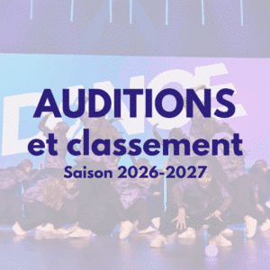 Auditions & Classement – Groupes compétitifs et avancés Hip-hop 13 ans et +